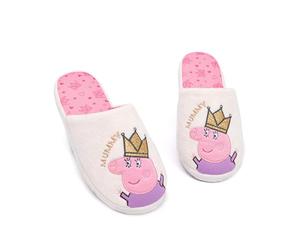 Peppa Pig Pantoufles Femmes Mesdames Queen Maman Chaussures Chaussures Cadeau 36-37 EU