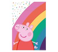 Amscan Sachets cadeaux en papier Peppa Pig 8 pièces Multicolore