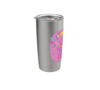 Peppa Pig Party Bus Gobelet isotherme en acier inoxydable double paroi