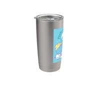 Peppa Pig P Boo Gobelet isotherme en acier inoxydable double paroi