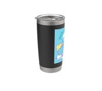 Peppa Pig P Boo Gobelet isotherme en acier inoxydable double paroi