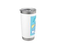 Peppa Pig P Boo Gobelet isotherme en acier inoxydable double paroi