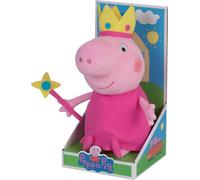 Peppa Pig-Peluche Princesse +/30 Cm,Rose