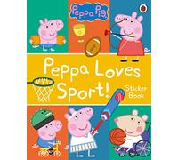 Peppa Pig – Peppa Loves Sport! Sticker Book – Livre en anglais – Broché