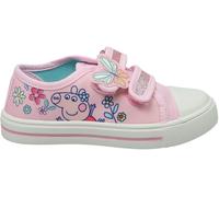 Peppa Pig Peppa Pig Canvas Low Trainers Kids Rose C9 (27) Unisex
