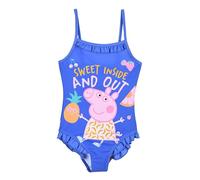 Peppa Pig Peppa Pig Maillot de bain pour fille Taille 98-116, bleu, 104