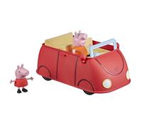 Peppa Pig Peppa’s Adventures Voiture rouge familiale, jouet préscolaire avec phr