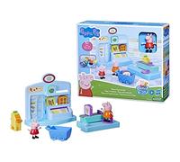 Peppa Pig Peppa's Adventures Peppa à l'épicerie, Jouet préscolaire avec 2 Figurines et 8 Accessoires thématiques, dès 3 Ans