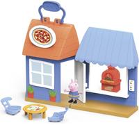 Peppa Pig Peppa's Adventures Peppa's Pizza Place Carry-and-Play Ensemble de Jeu préscolaire, Comprend Une Figurine et 4 Accessoires, Multicolore, F2169