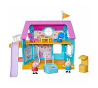 Peppa Pig Peppa's Club Kids-Only Clubhouse Jouet préscolaire ; Effets sonores ; 2 Figurines, 7 Accessoires ; à partir de 3 Ans