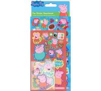 Peppa Pig - Personnages - Autocollants - Papier SG32867 (Taille unique) (Coloré)