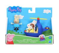 Peppa Pig Peppa's Adventures Petit hélicoptère, 1 figurine Rebecca Rabbit de 7,5 cm inspirée du dessin animé, dès 3 ans