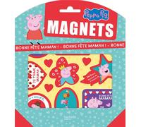 Peppa Pig-Pochettes Magnets - Bonne fête Maman