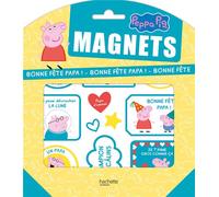 Peppa Pig-Pochettes Magnets - Bonne fête Papa