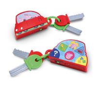 Peppa Pig PP16 Porte-clés Peppa Touch & Learn pour Enfants - Apprentissage interactif et développement de l'enfant, Reconnaissance, Coordination et Communication des Couleurs et des Formes
