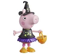 Peppa Pig prête pour Halloween, Figurine de 15 cm avec 6 Accessoires faciles à Mettre, Jouets préscolaires pour Filles et garçons, dès 3 Ans