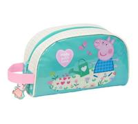 Peppa Pig Pretty Flowers - Grande Trousse de Toilette pour Enfant, Adaptable au Chariot, idéale pour Les Enfants de 5 à 14 Ans, Confortable et Polyvalente, qualité et résistance, 26 x 16 x 9 cm,