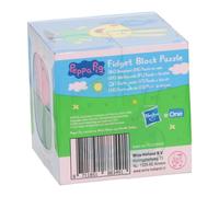 Peppa Pig Puzzle avec blocs cube 7x7cm