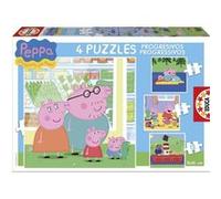 Peppa Pig Puzzles Progressifs 6-9-12-16 G