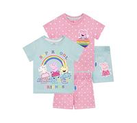 Peppa Pig Pyjama Court Fille Deux Paquets Multicolore 6-7 Ans