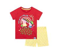 Peppa Pig Pyjama Court Fille Rouge 3-4 Ans