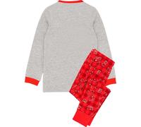 Peppa Pig - Pyjama pour garçon - design de Noël NS6635 (116) (Rouge/Gris)