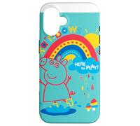 Peppa Pig Rainbow Coque pour iPhone 16