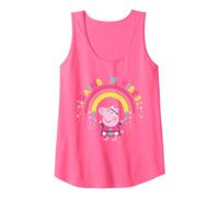 Peppa Pig Rainbow Vibes Stars Happy Friends Classic Forever Débardeur
