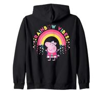 Peppa Pig Rainbow Vibes Stars Happy Friends Classic Forever Sweat à Capuche