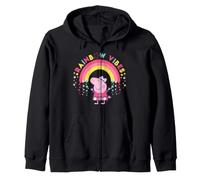 Peppa Pig Rainbow Vibes Stars Happy Friends Forever Classic Sweat à Capuche