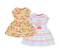 Peppa Pig Rainbows and Suzy Dress Twin Pack, Girls, 2-6 Years, Multicoloured, Official Merchandise