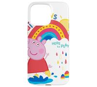 Peppa Pig Rainbows Here to Play Coque pour iPhone 15 Pro Max