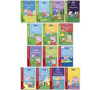 Peppa Pig Read It Yourself with Ladybird 14 Books Children Collection Set for Level 1 and 2