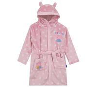 Peppa Pig Robe De Chambre Polaire Moelleuse Robe De Chambre Fille | Peignoir à Capuche Pour Filles Avec Oreilles 3D | Rose | 18-24 Mois