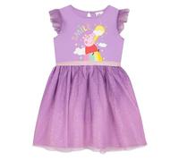 Peppa Pig Robe Robe Fille Enfant | Tenue de Fille | Violet 6-7 Ans