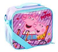 Peppa Pig Sac à déjeuner isotherme rectangulaire pour enfants, taille parfaite pour collations chaudes ou froides, sans BPA (1225HV-1176)