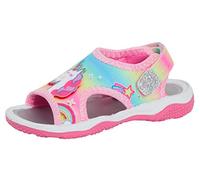 Peppa Pig Sandales de sport pour fille avec licorne magique arc-en-ciel Chaussures plates en EVA - Rose - rose, 22 EU