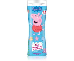 Peppa Pig Shower gel & Shampoo gel de douche et shampoing 2 en 1 pour enfant Cherry 300 ml