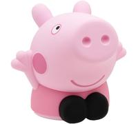 Peppa Pig Squishy Lamp-Officially Licensed Standing Desk Lamp,Playroom Decor and Merchandise for Boys and Girls,Night Light Accessory Gift for Playroom and