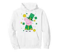 Peppa Pig St. Patrick's Day Shamrocks and Leprechaun Hat Sweat à Capuche