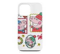 Peppa Pig Stamps Noël Coque pour iPhone 13 Pro Max