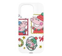 Peppa Pig Stamps Noël Coque pour iPhone 15 Pro