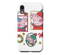 Peppa Pig Stamps Noël Coque pour iPhone XR