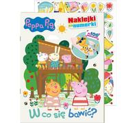 Peppa Pig Stickers for numbers Part 4 What to play ? Arrangement collectif (Buch auf Polnisch)