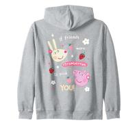 Peppa Pig Strawberry Friends Sweat à Capuche