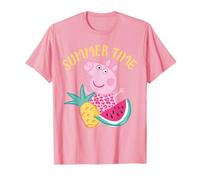 Peppa Pig Summer Holiday Fun Fruits Happy Classic Friends T-Shirt