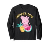 Peppa Pig Summer Holiday Fun Fruits Happy Friends Classic Manche Longue