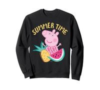 Peppa Pig Summer Holiday Fun Fruits Happy Friends Classic Sweatshirt