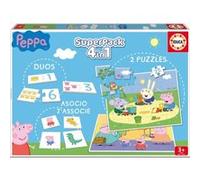 Educa Superpack Peppa Pig Jeu de puzzle 25 pièce(s) Dessins animés