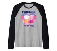 Peppa Pig Suzy Sheep Best Friends Forever BFF Love Classic Manche Raglan
